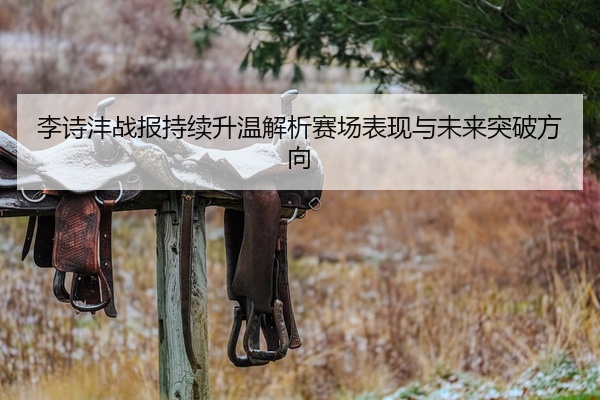 李诗沣战报持续升温解析赛场表现与未来突破方向